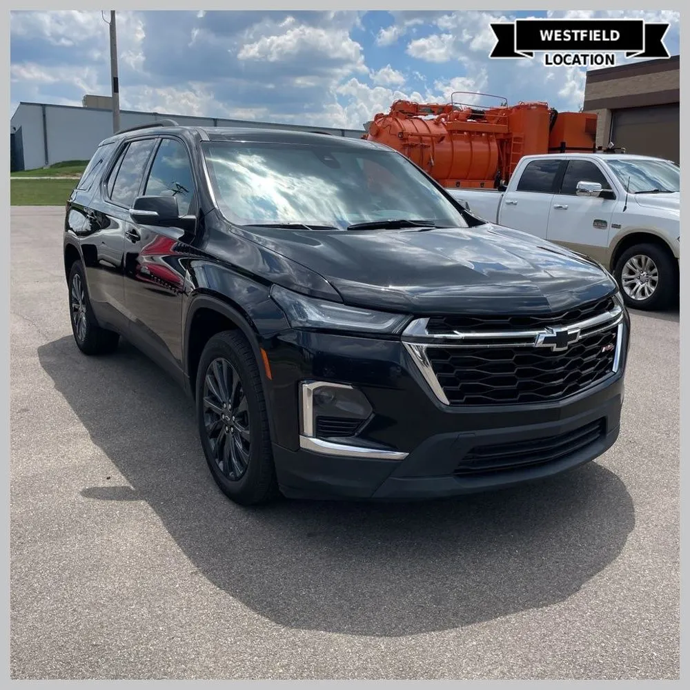 Black 2023 Chevrolet Traverse RS for sale in Westfield, IN