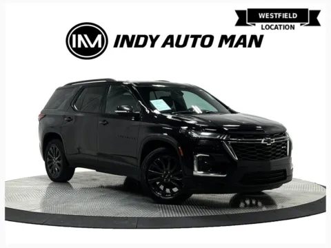 Black 2023 Chevrolet Traverse RS for sale in Westfield, IN
