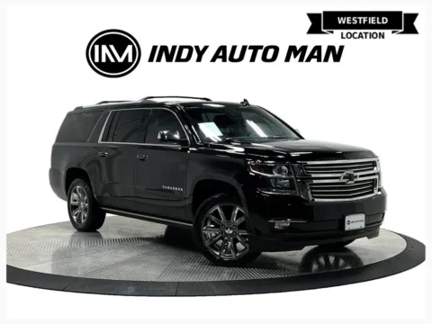 Black 2018 Chevrolet Suburban Premier for sale in Westfield, IN