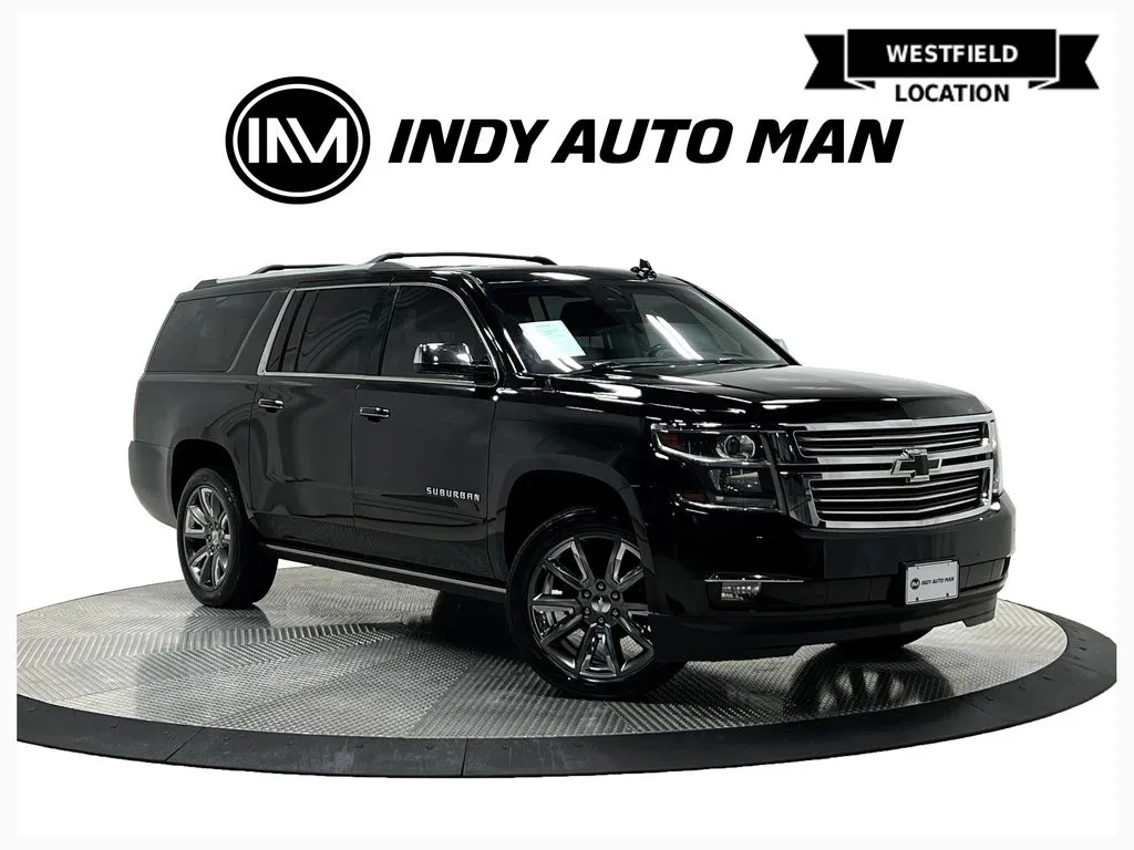 Black 2018 Chevrolet Suburban Premier for sale in Westfield, IN