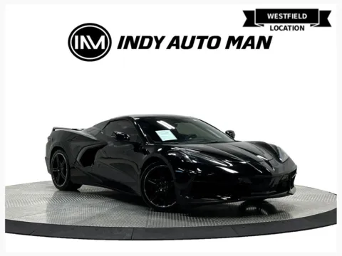 Black 2021 Chevrolet Corvette Stingray 3LT for sale in Westfield, IN