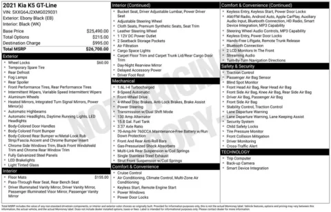 Photos of 2021 Kia K5 GT-Line for sale in Westfield, IN at Indy Auto Man - Westfield