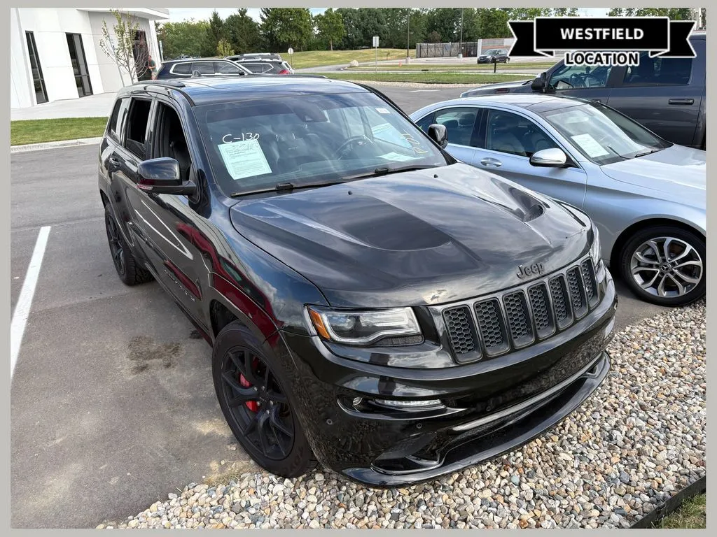 Black 2015 Jeep Grand Cherokee SRT for sale in Westfield, IN
