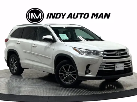 Photos of 2018 Toyota Highlander XLE for sale in Westfield, IN at Indy Auto Man - Westfield