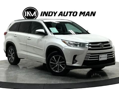 Photos of 2018 Toyota Highlander XLE for sale in Westfield, IN at Indy Auto Man - Westfield