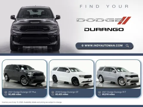 Black 2018 Dodge Durango GT for sale in Westfield, IN