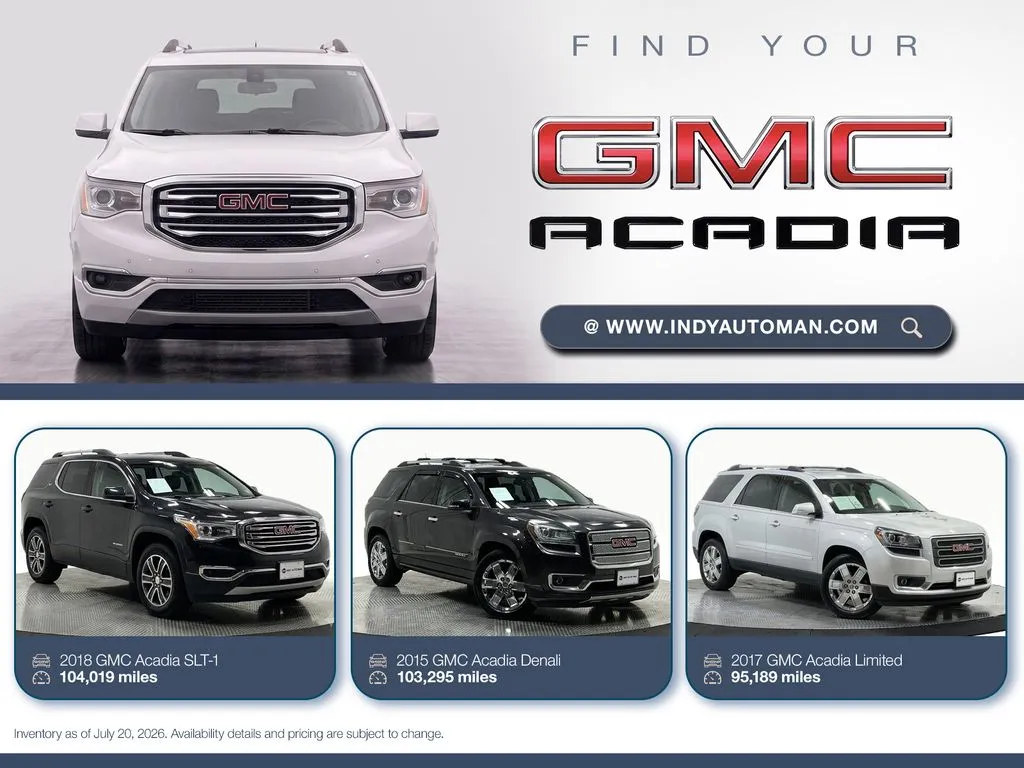 Unknown 2020 GMC Acadia Denali for sale in Westfield, IN