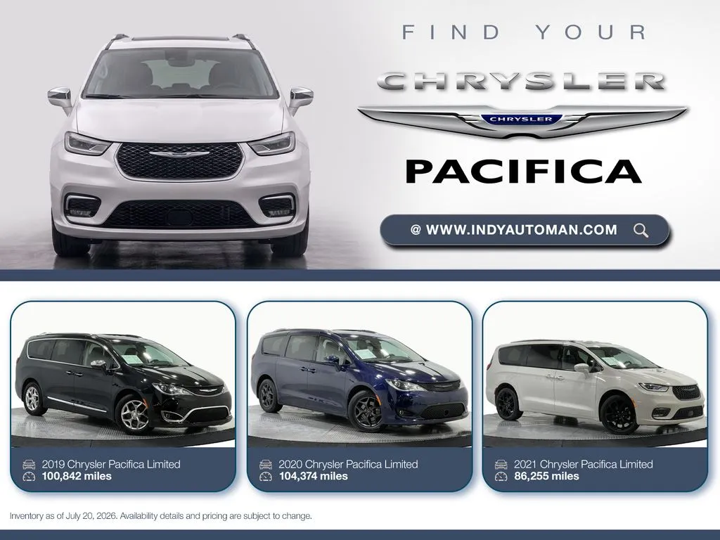 Unknown 2019 Chrysler Pacifica Limited for sale in Westfield, IN