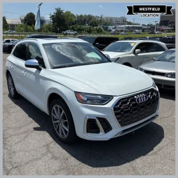 White 2023 Audi SQ5 Premium Plus quattro for sale in Westfield, IN