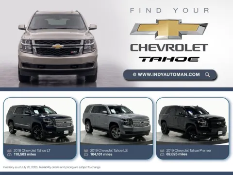 Gray 2015 Chevrolet Tahoe LTZ for sale in Westfield, IN