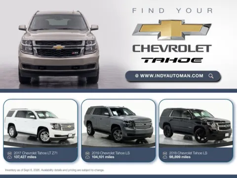 Gray 2015 Chevrolet Tahoe LTZ for sale in Westfield, IN