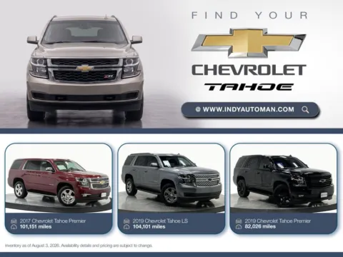 Gray 2015 Chevrolet Tahoe LTZ for sale in Westfield, IN
