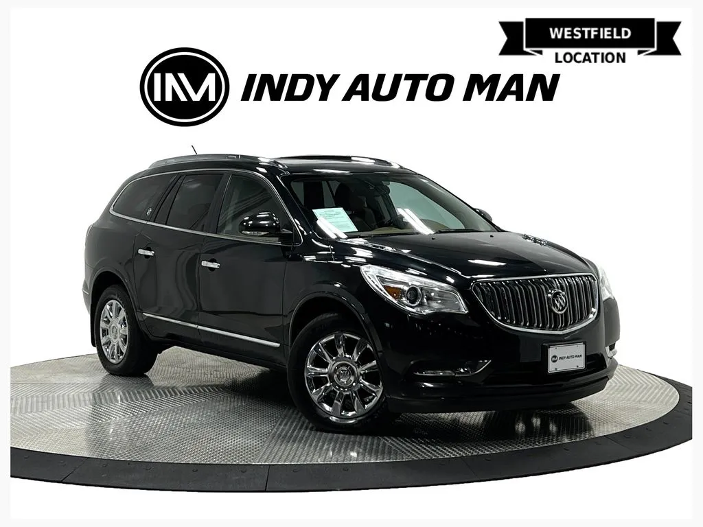 Black 2015 Buick Enclave Leather Group for sale in Westfield, IN
