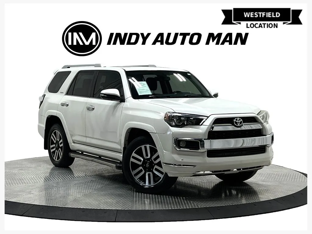 White 2016 Toyota 4Runner Limited for sale in Westfield, IN