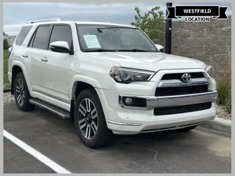 White 2016 Toyota 4Runner Limited for sale in Westfield, IN
