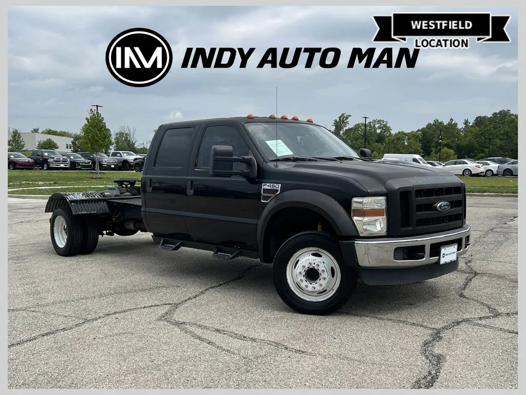Black 2008 Ford F-450SD DRW for sale in Westfield, IN