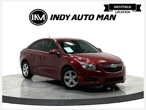 Red 2014 Chevrolet Cruze 1LT for sale in Westfield, IN