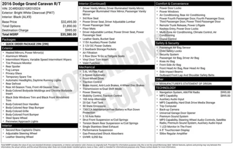 Photos of 2016 Dodge Grand Caravan R/T for sale in Westfield, IN at Indy Auto Man - Westfield