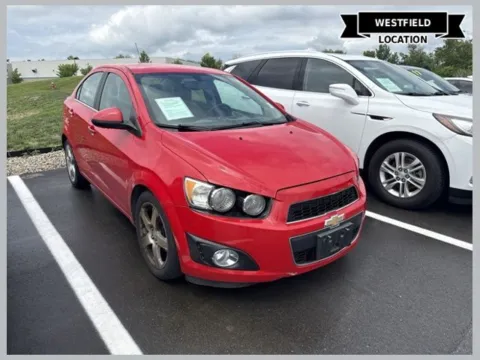 Red 2016 Chevrolet Sonic LTZ for sale in Westfield, IN