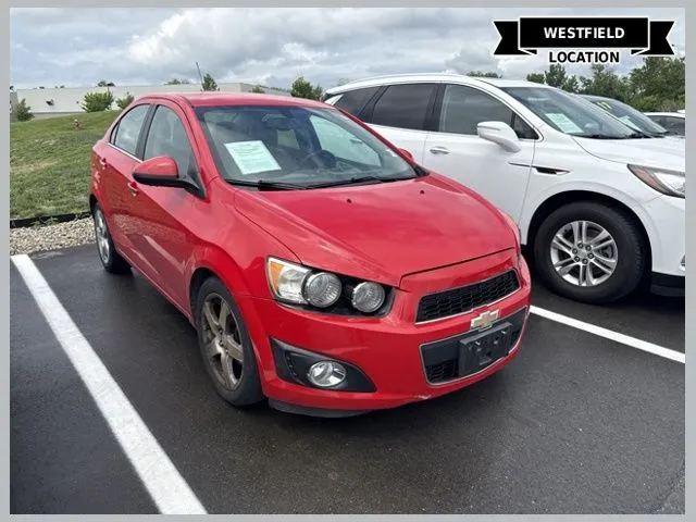 Red 2016 Chevrolet Sonic LTZ for sale in Westfield, IN