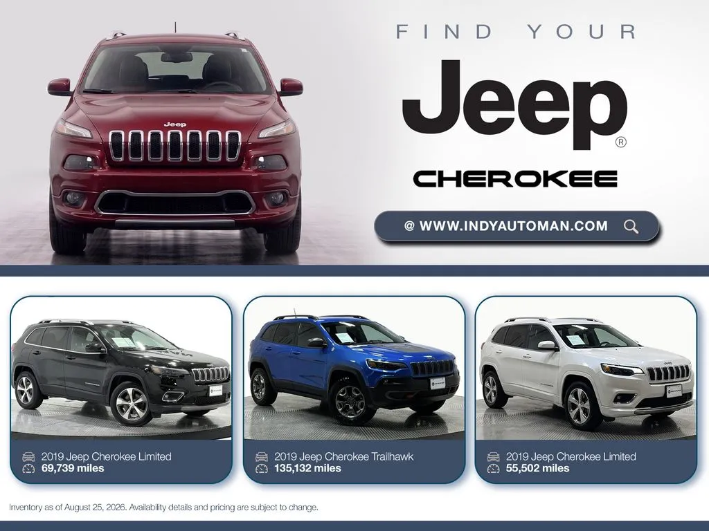 White 2016 Jeep Cherokee Latitude for sale in Westfield, IN