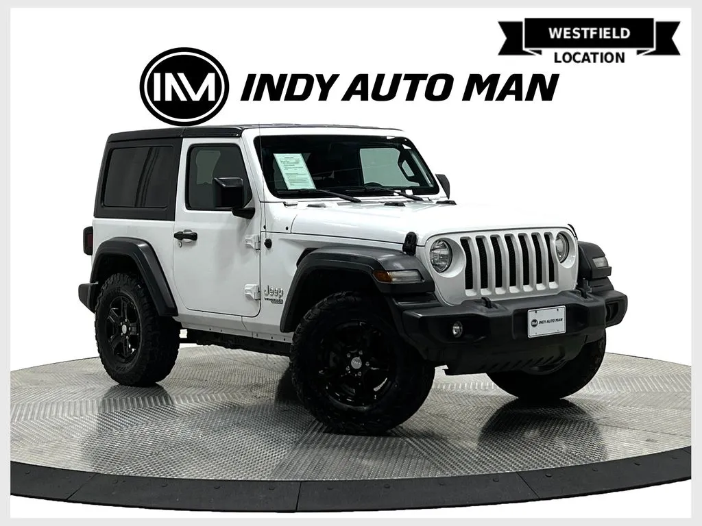 White 2020 Jeep Wrangler Sport S for sale in Westfield, IN