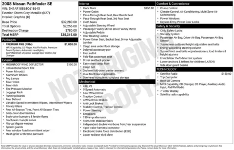 Photos of 2008 Nissan Pathfinder SE for sale in Westfield, IN at Indy Auto Man - Westfield