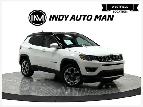 White 2019 Jeep Compass Limited for sale in Westfield, IN