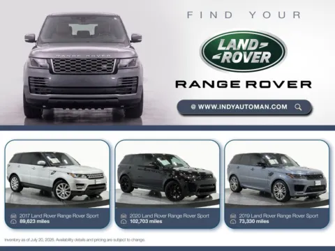 White 2016 Land Rover Range Rover Sport 3.0L V6 Supercharged HSE for sale in Westfield, IN