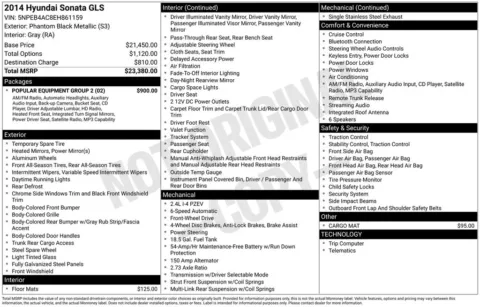 Photos of 2014 Hyundai Sonata GLS for sale in Westfield, IN at Indy Auto Man - Westfield