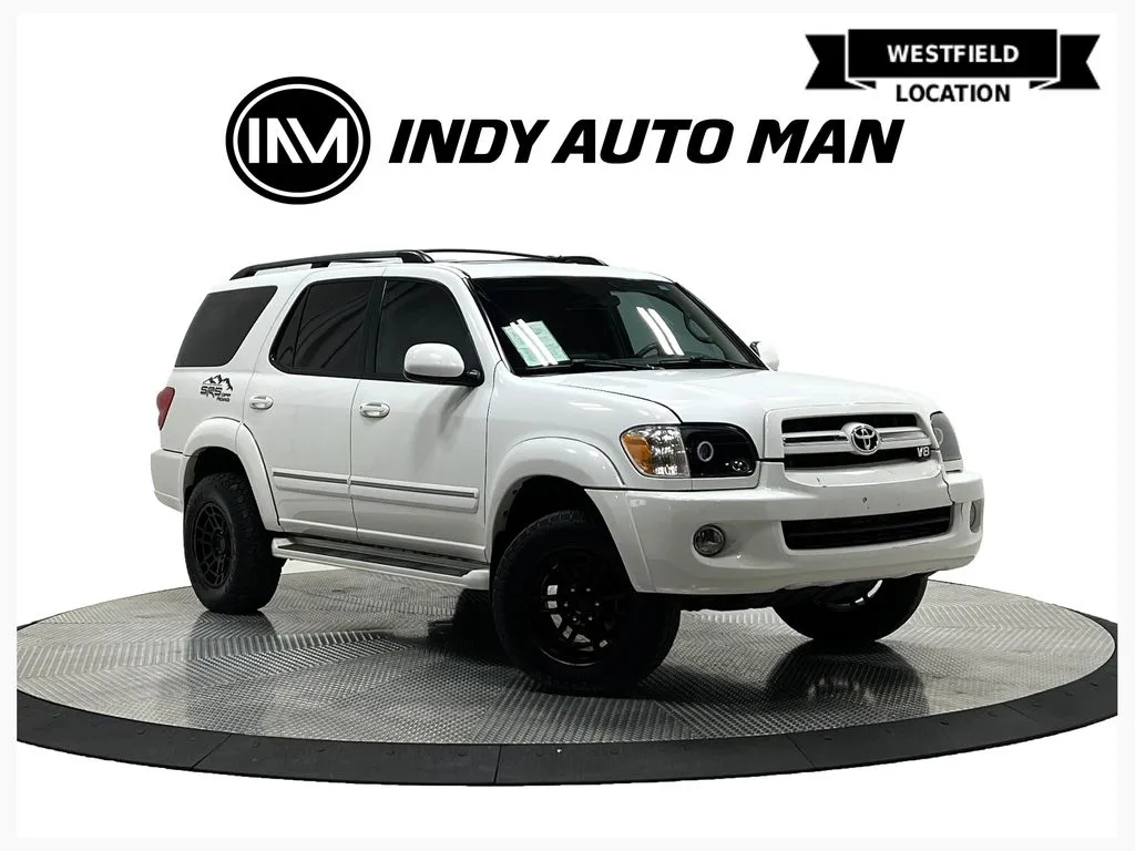 White 2006 Toyota Sequoia SR5 for sale in Westfield, IN