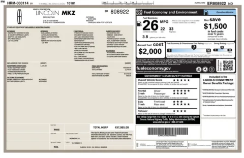 Photos of 2014 Lincoln MKZ for sale in Westfield, IN at Indy Auto Man - Westfield