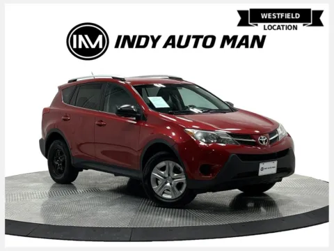 Red 2013 Toyota RAV4 LE for sale in Westfield, IN