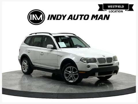 White 2008 BMW X3 3.0si for sale in Westfield, IN