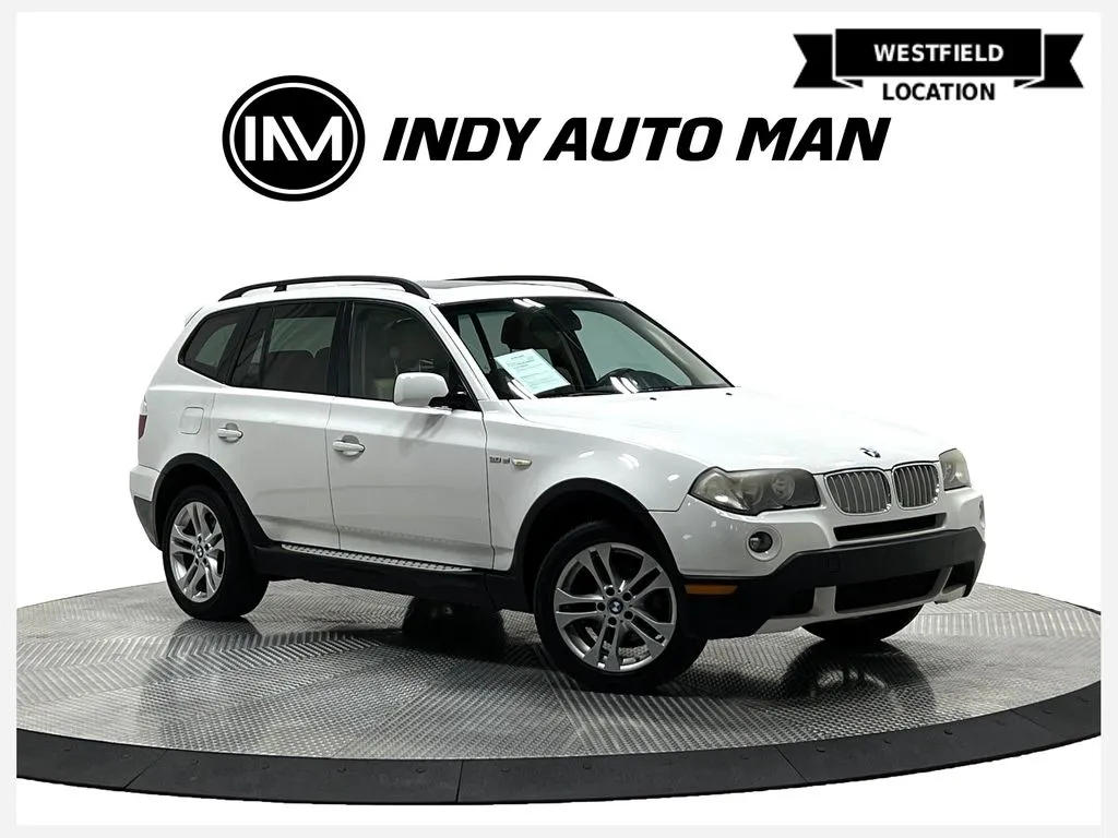 White 2008 BMW X3 3.0si for sale in Westfield, IN