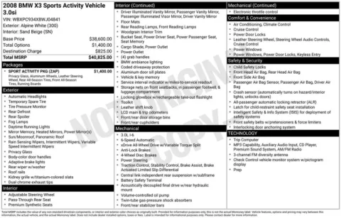 Photos of 2008 BMW X3 3.0si for sale in Westfield, IN at Indy Auto Man - Westfield