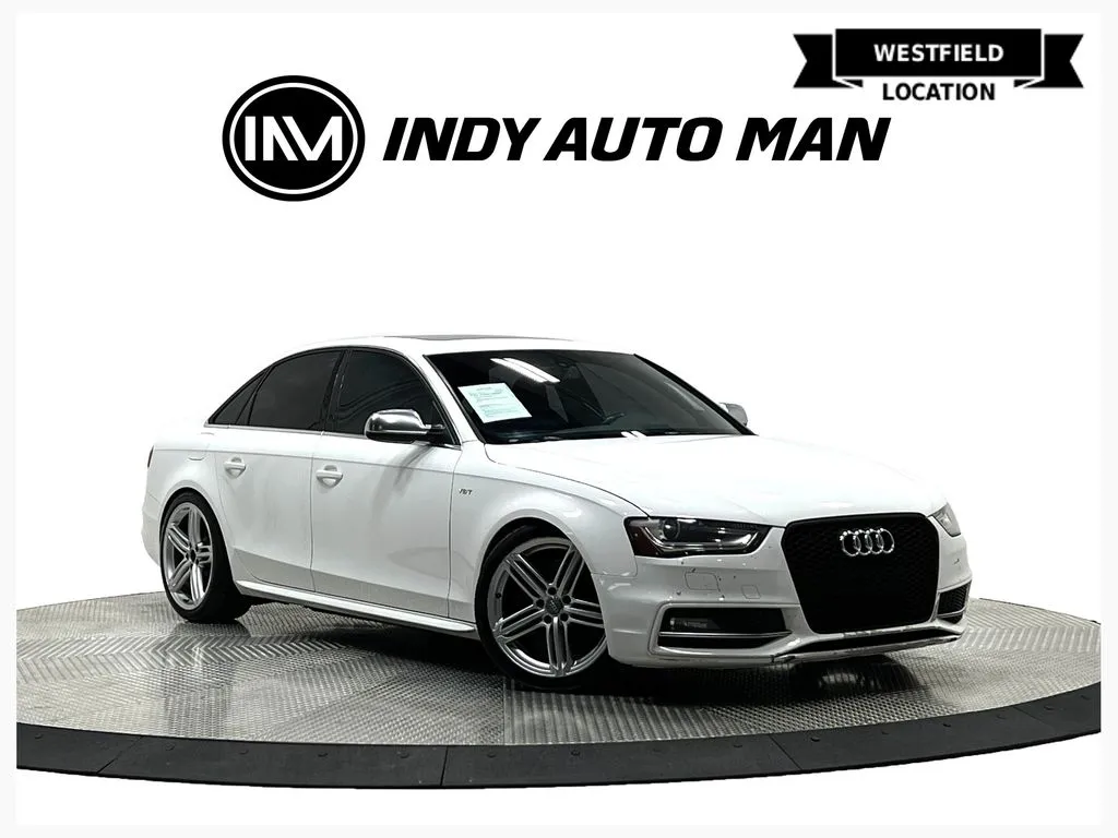 White 2014 Audi S4 3.0T Premium Plus quattro for sale in Westfield, IN