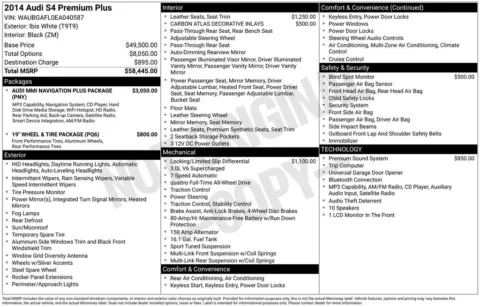 Photos of 2014 Audi S4 3.0T Premium Plus quattro for sale in Westfield, IN at Indy Auto Man - Westfield