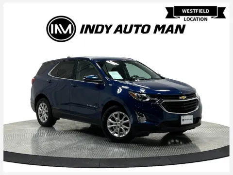 Blue 2019 Chevrolet Equinox LT for sale in Westfield, IN
