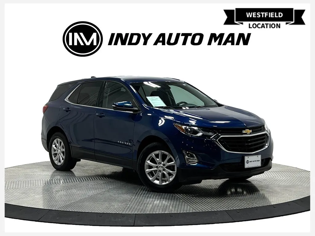 Blue 2019 Chevrolet Equinox LT for sale in Westfield, IN