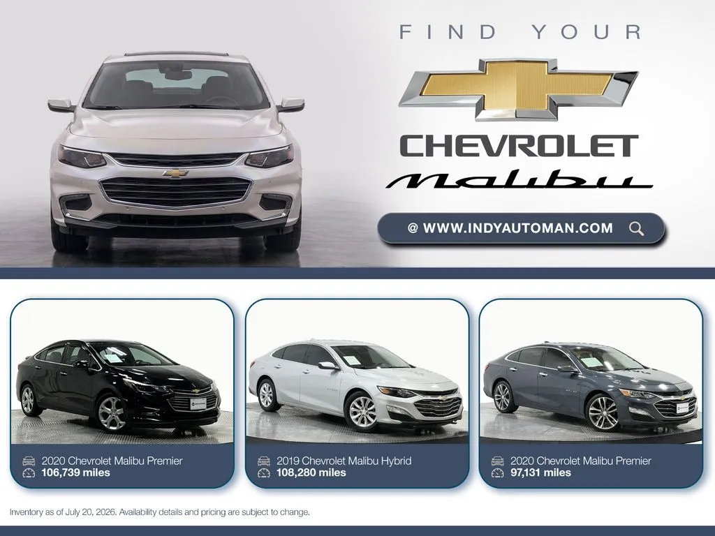 Red 2011 Chevrolet Malibu LT 1LT for sale in Westfield, IN