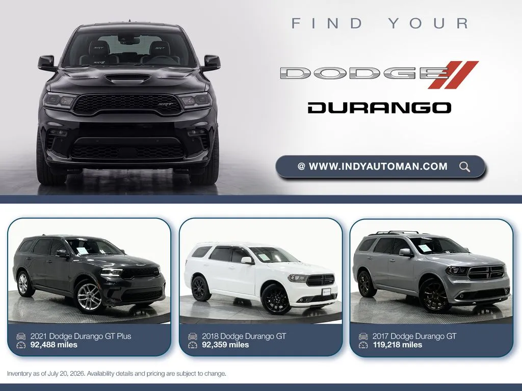 Gray 2020 Dodge Durango R/T for sale in Westfield, IN