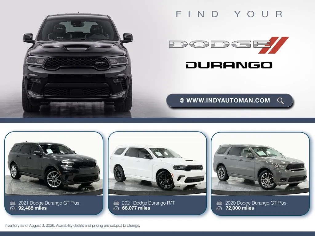 Gray 2020 Dodge Durango R/T for sale in Westfield, IN