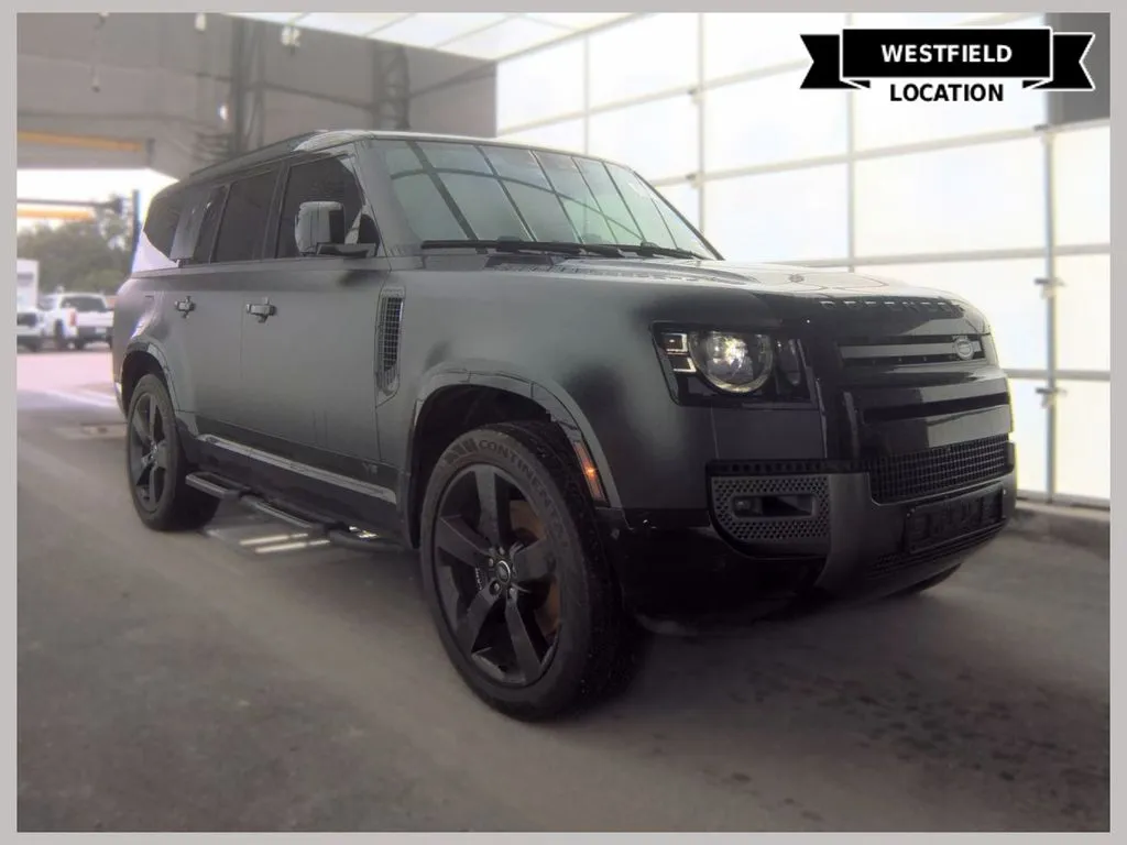 Black 2025 Land Rover Defender 130 V8 for sale in Westfield, IN