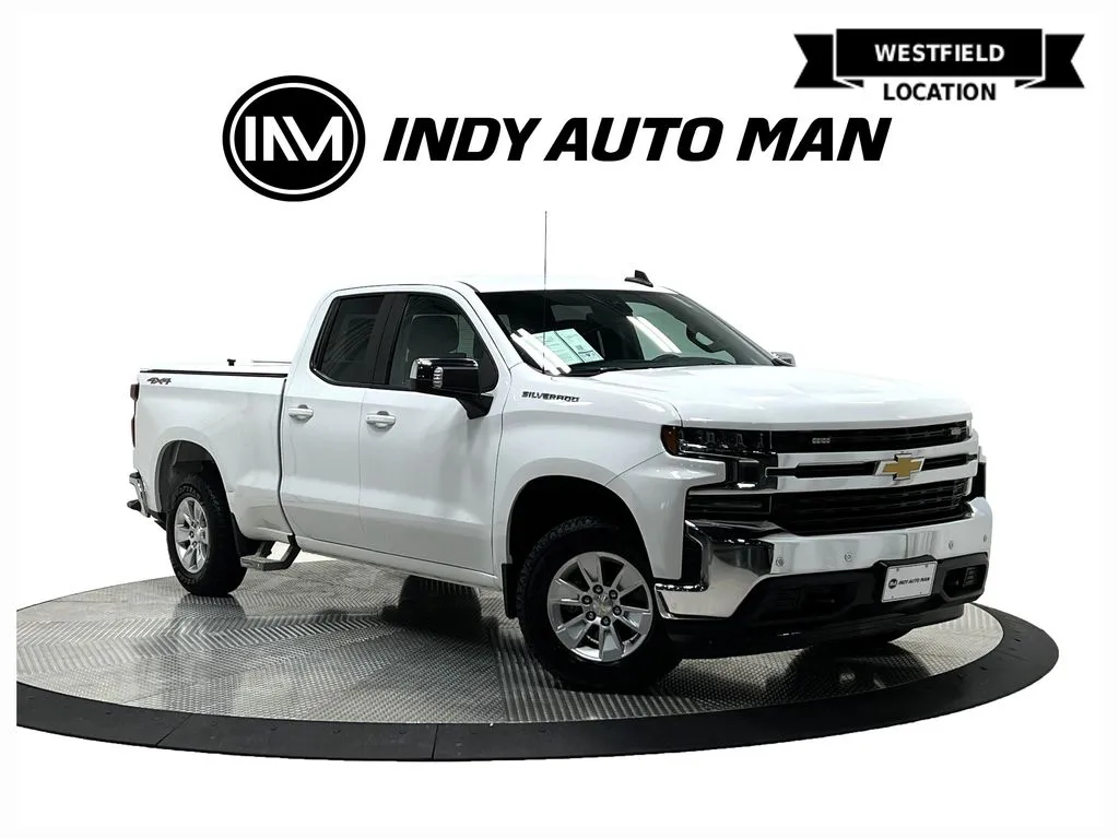 White 2020 Chevrolet Silverado 1500 LT for sale in Westfield, IN