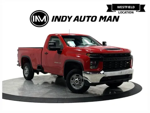 Red 2021 Chevrolet Silverado 2500 HD Work Truck for sale in Westfield, IN