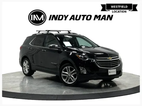 Black 2018 Chevrolet Equinox Premier for sale in Westfield, IN