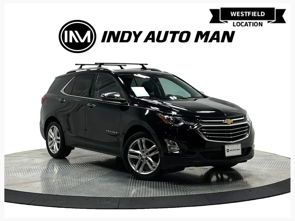 Black 2018 Chevrolet Equinox Premier for sale in Westfield, IN