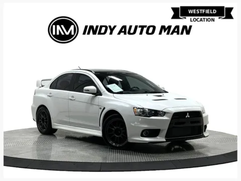 White 2015 Mitsubishi Lancer Evolution for sale in Westfield, IN