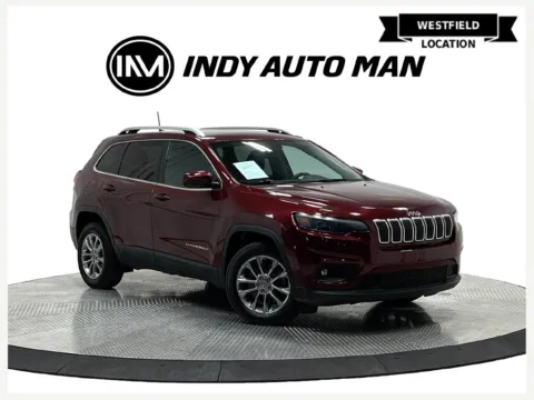 Red 2019 Jeep Cherokee Latitude Plus for sale in Westfield, IN
